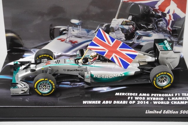 1/43 �ߥ˥����ץ� 413140544 �桼�����ݡ������� ��륻�ǥ�AMG �ڥȥ��ʥ� F1������ W05 �ϥ��֥�å� ���֥���GP ͥ�� 2014 ���ɥ����ԥ��� #44 L.�ϥߥ�ȥ�