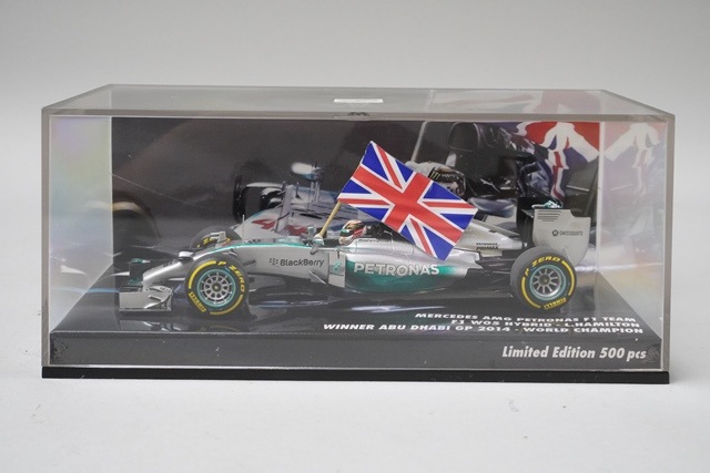 1/43 �ߥ˥����ץ� 413140544 �桼�����ݡ������� ��륻�ǥ�AMG �ڥȥ��ʥ� F1������ W05 �ϥ��֥�å� ���֥���GP ͥ�� 2014 ���ɥ����ԥ��� #44 L.�ϥߥ�ȥ�