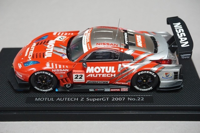 1/43 エブロ 43914 日産 モチュール オーテック Z スーパーGT 2007 #22