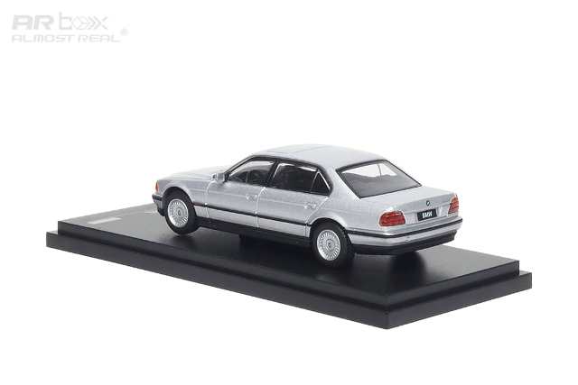 AR BOX 1/64 Scake BMW 750iL E38 Black DieCast Car Model Toy