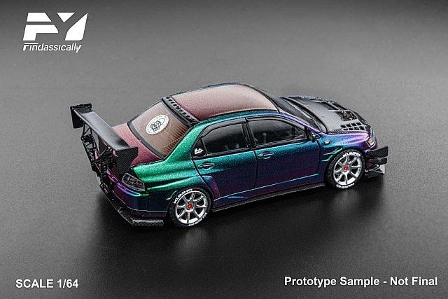 新品 FY64103 Finclassically 1/64 三菱 Lancer Evolution 9 改