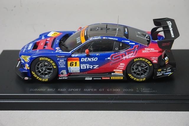 1/43 エブロ 45765 スバル BRZ R&D スポーツ スーパーGT300 2020 #61