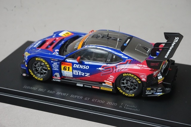 1/43 エブロ 45765 スバル BRZ R&D スポーツ スーパーGT300 2020 #61