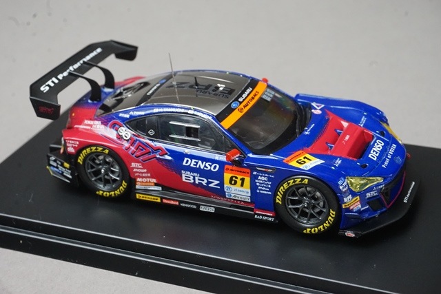 1/43 エブロ 45765 スバル BRZ R&D スポーツ スーパーGT300 2020 #61