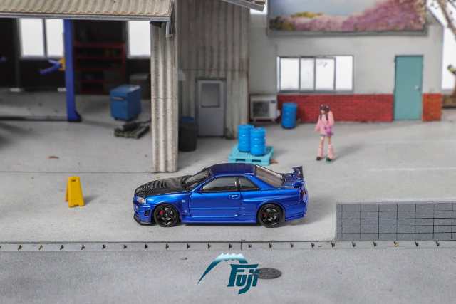 空ガールページ 予約 Fuji 1/64 日産 スカイライン Skyline GT-R R34 Z-Tune