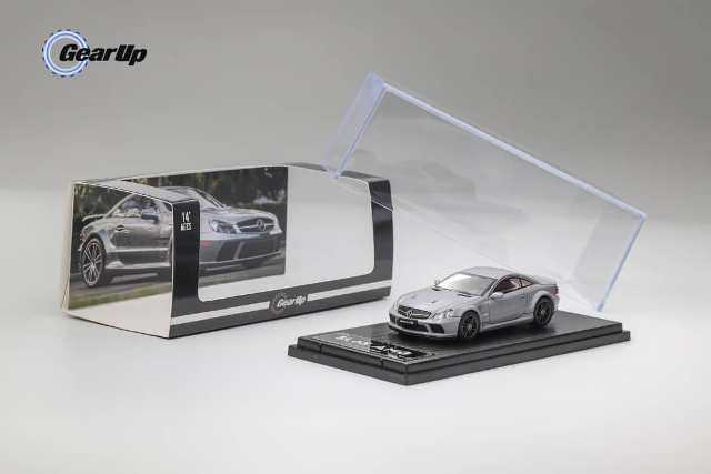 新品 Gear Up Models / GUM 1/64 SL65 AMG Black Series, R230 2008