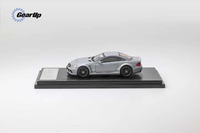 新品 Gear Up Models / GUM 1/64 SL65 AMG Black Series, R230 2008