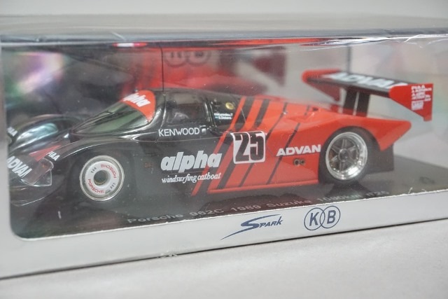 1/43 スパーク KBS054 ポルシェ962C 鈴鹿1000km 1989 #25, Boost Gear