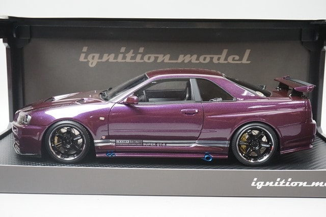 1/18 イグニッションモデル IG1474 日産 TOP SECRET GT-R (BNR34