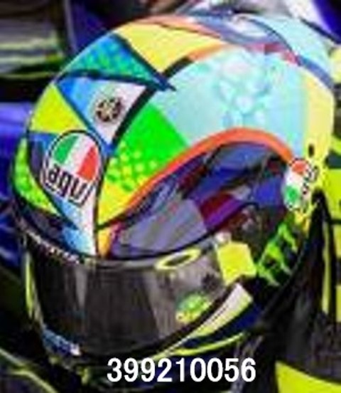 予約 399210056 ミニチャンプス 1/8 AGV ヘルメット バレンティーノ