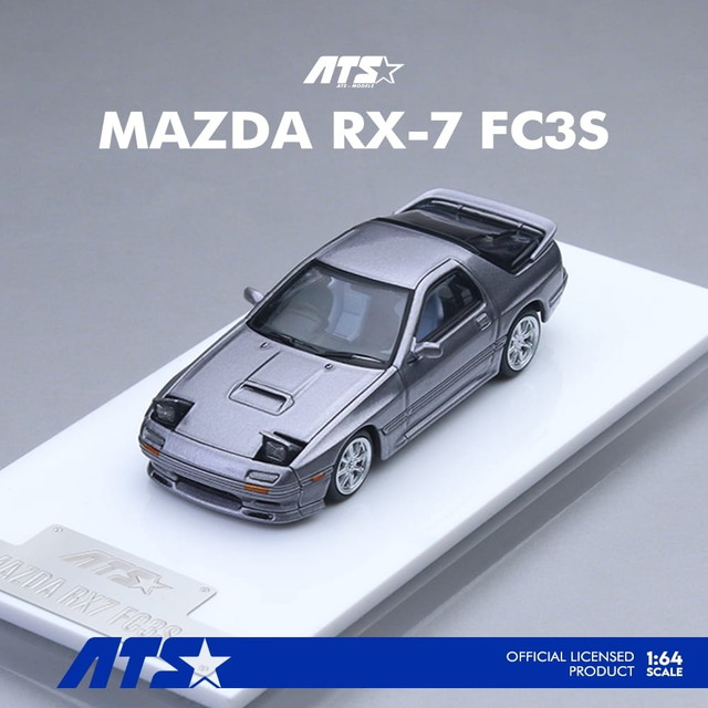 新品 ATS880203 ATS 1/64 マツダ RX-7 Mk2 FC3S Retractable-Headlight