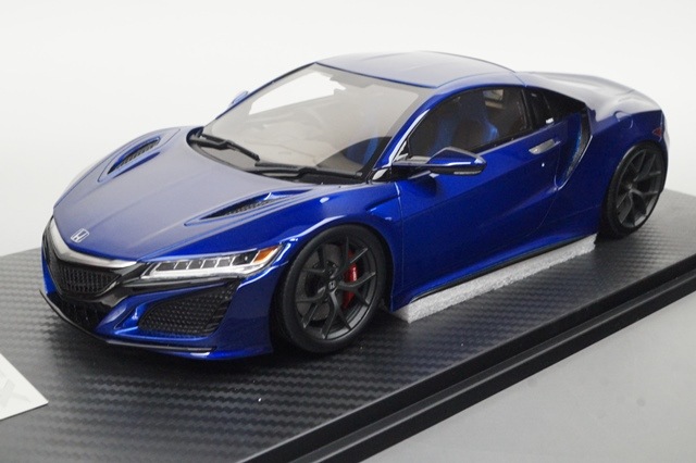 新品19A03-02 onemodel 1/18 ホンダ NSX 2015 ヌーベルブルーパール