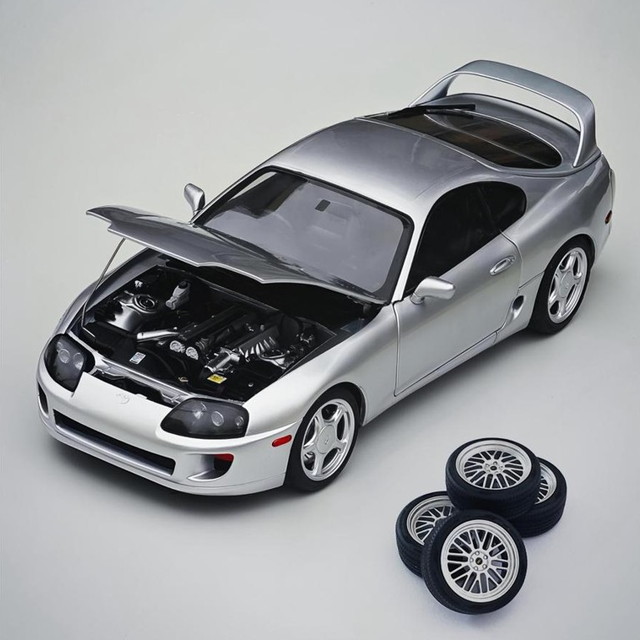 予約 W-001F WHELART 1/18 トヨタ TOYOTA Supra A80 Silver(LHD