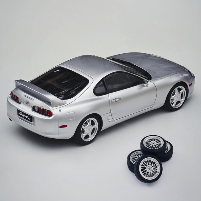 予約 W-001F WHELART 1/18 トヨタ TOYOTA Supra A80 Silver(LHD