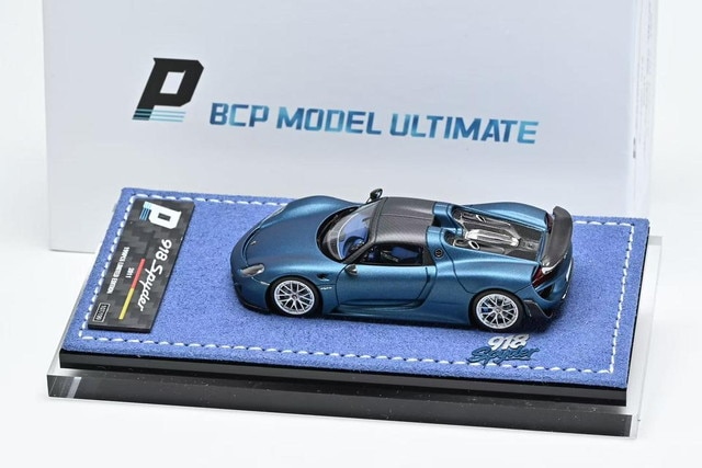 新品 BCP Model 1/64 Porsche 918 Sypder Customized Version Matte
