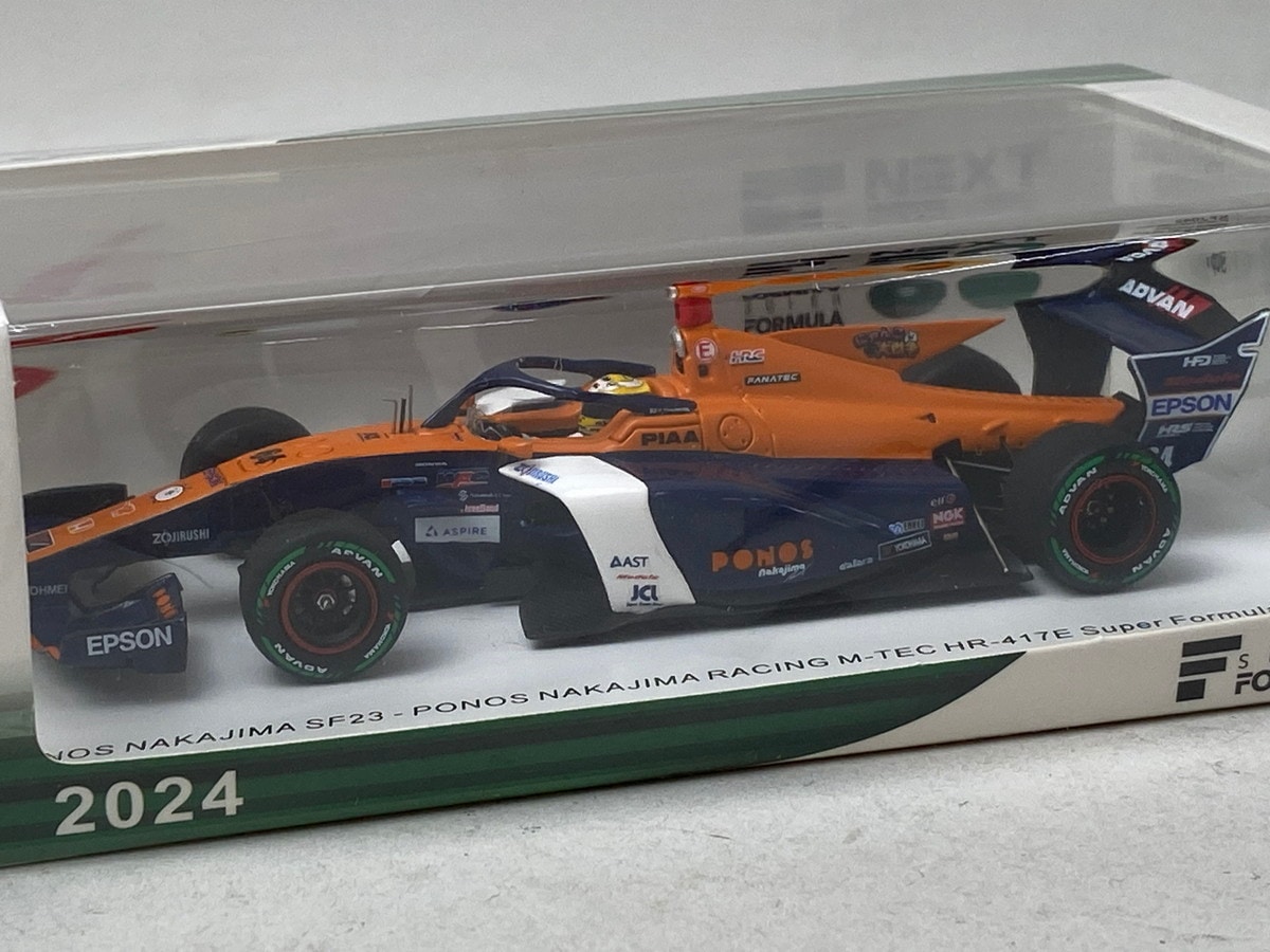 1/43 スパーク SFJ042 PONOS NAKAJIMA SF23 レーシング M-TEC HR-417E