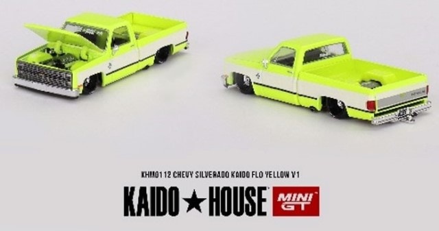 韓国ブランド通販サイト TSM KHMG112 新品 MINI-GT KAIDO シルバラード シボレー 1/64 ミニカー