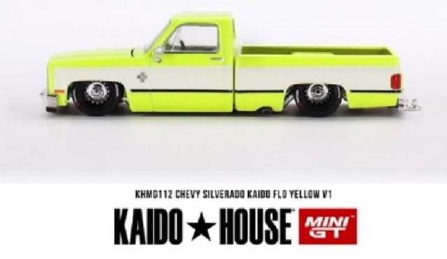 新品 KHMG112 TSM MINI-GT 1/64 シボレー シルバラード KAIDO
