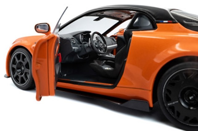 新品 S1801629 SOLIDO 1/18 アルピーヌ A110 ラジカル 2024 オレンジ