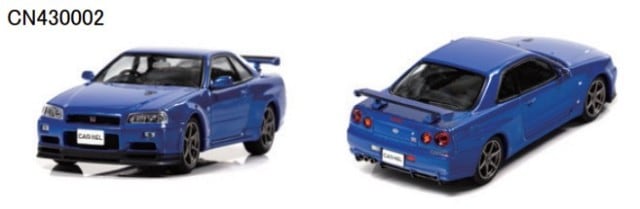 新品 CN430002 カーネル 1/43 日産 スカイライン GT-R Vspec2 (BNR34