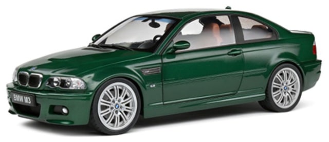 新品 S1806507 SOLIDO 1/18 BMW E46 M3 クーペ (グリーン) 再入荷