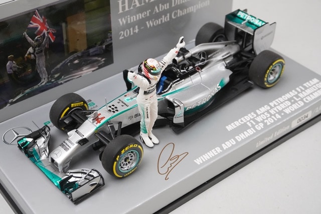 1/43 �ߥ˥����ץ� 410140644 ��륻�ǥ�AMG �ڥȥ��ʥ� F1������ W05 �ϥ��֥�å� ���֥���GP ͥ�� 2014 ���ɥ����ԥ��� #44 L.�ϥߥ�ȥ�