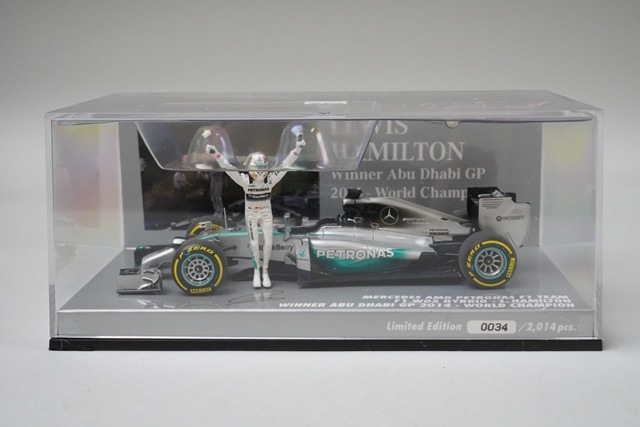 1/43 �ߥ˥����ץ� 410140644 ��륻�ǥ�AMG �ڥȥ��ʥ� F1������ W05 �ϥ��֥�å� ���֥���GP ͥ�� 2014 ���ɥ����ԥ��� #44 L.�ϥߥ�ȥ�
