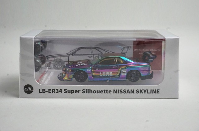 1/64 CM64-ER34-12-C CM-MODEL 1/64 日産 スカイライン GT-R スーパー