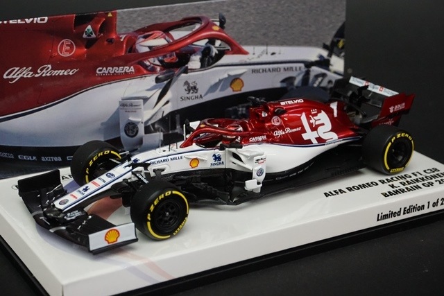 1/43 ミニチャンプス 447190007 アルファ ロメオ レーシング F1 C38