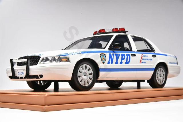 NYPD パトカー ミニカー 18/1 ミニカー 1/18 GL 1990 シボレー・カプリス パトカー NYPD