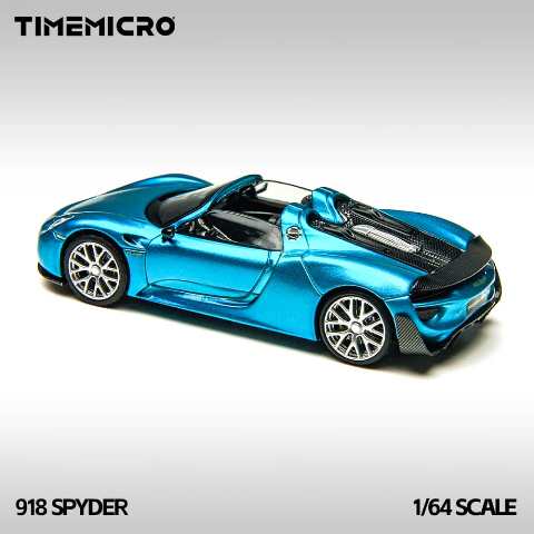 新品 TM643530 TimeMicro TM 1/64 ポルシェ 918 Spyder スパイダー