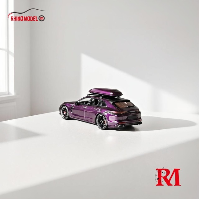 新品 Rhino Model RM 1/64 パナメーラ Panamera 971 Hunting Version
