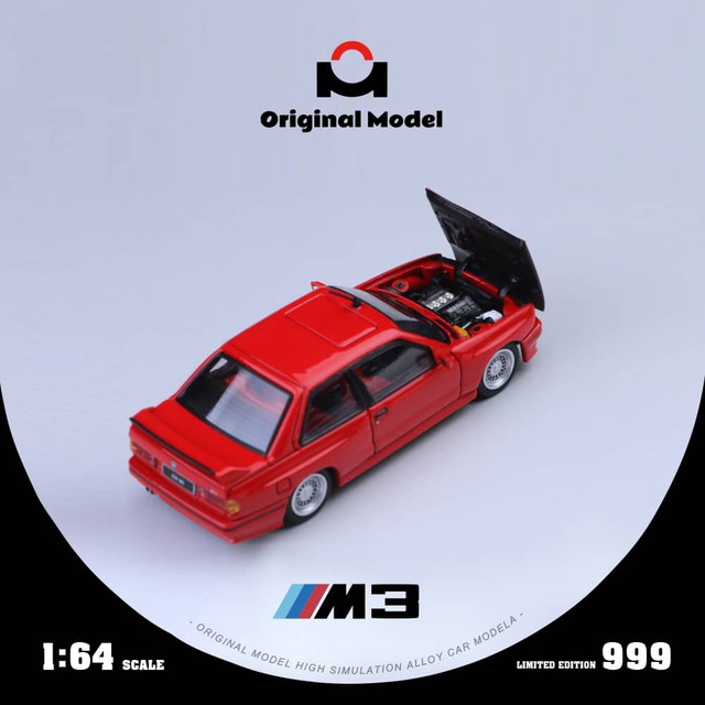 予約 OM647807 Original Model x Time Micro TM 1/64 3シリーズ M3 E30