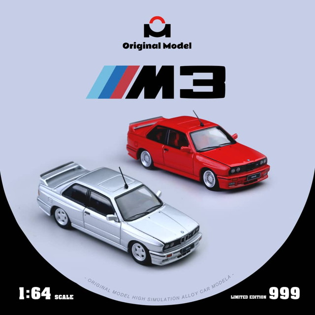予約 OM647807 Original Model x Time Micro TM 1/64 3シリーズ M3 E30