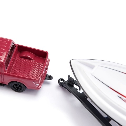 新品 SK2568 ジク SIKU フォード F150 モーターボート付き , Boost