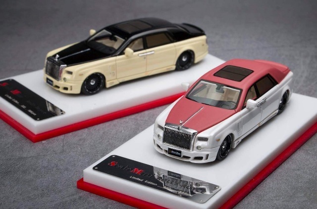 予約 Scalemini 1/64 ロールス ロイス Wald Ghost ゴースト レッド