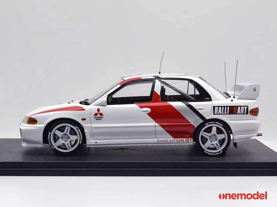 WRC ミニカー ランエボ ギャラン セット おまけ付き 三菱ランサーエボリューション VI(6) WRC 2001 (MR-03N-RM