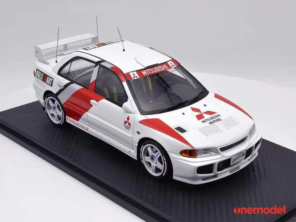 予約 M22C02-00 onemodel 1/18 三菱 ランサー エボリューション