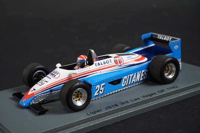 1/43 スパーク S4265 Ligier JS19 E.チーバー 3rd ラスベガスGP