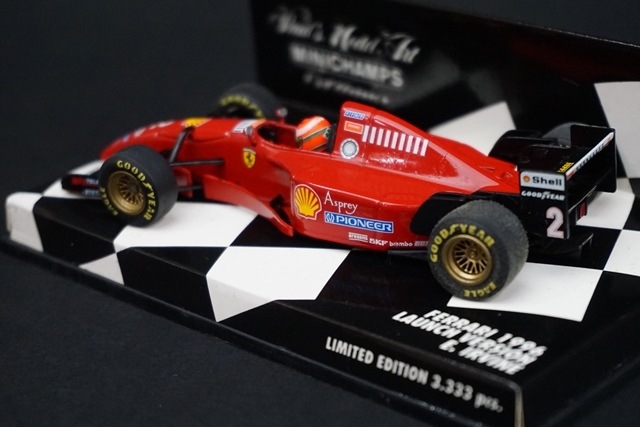 1/43ミニチャンプス 430960092 フェラーリ F1 F310 N 2 LAUNCH VERSION