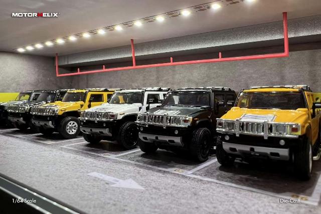 予約 MD6401BPW MH MOTORHELIX モーターヘリックス 1/64 ハマー Hummer
