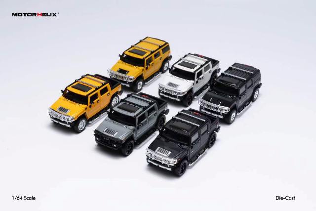 予約 MD6401BPW MH MOTORHELIX モーターヘリックス 1/64 ハマー Hummer