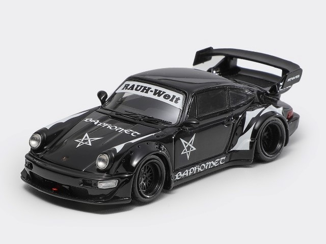 新品 Fast Speed FS 1/64 Rauh-Welt RWB964 Wide-Body 改造 Black