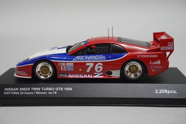 1/43 京商 03217F 日産 300ZX ツイン ターボ GTS デイトナ 24H 優勝