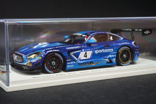 1/43 スパーク SG316 メルセデス AMG GT3 Team Black Falcon