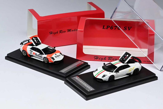 新品 High Rev Model HRM 1/64 ランボルギーニ ムルシエラゴ
