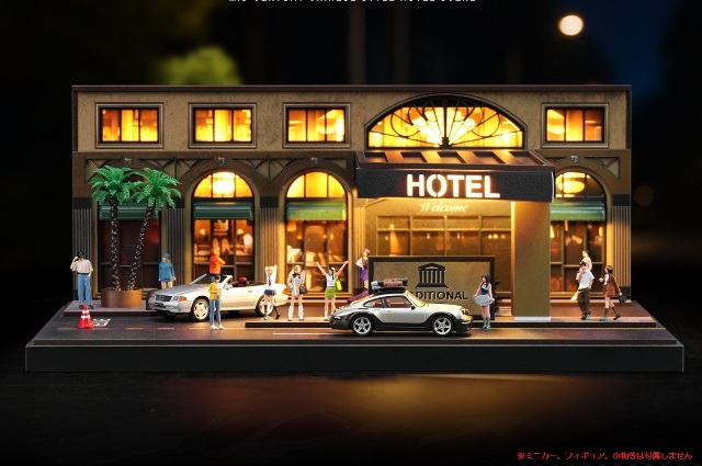 新品 SCJ-82071 収蔵家 ジオラマ 1/64 海外情景ジオラマ TRADITIONAL