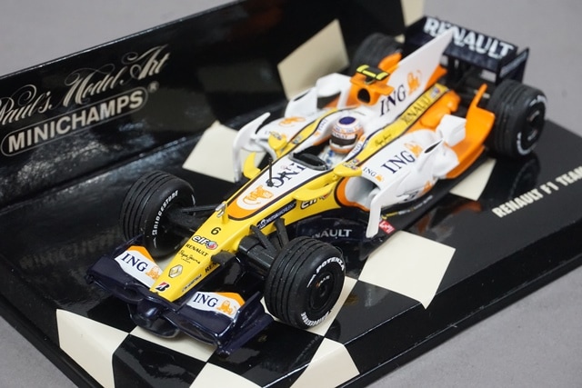 1/43 ミニチャンプス 400080006 ルノー F1 チーム R28 2008 #6, Boost