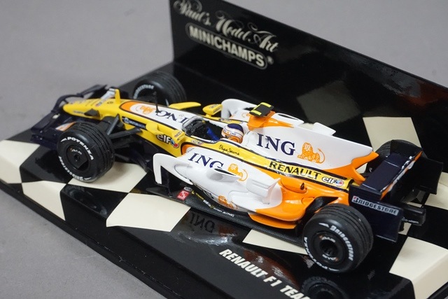1/43 ミニチャンプス F1ミニカー 6点まとめ売り 1/43 ミニチャンプス 400080006 ルノー F1 チーム R28 2008 #6, Boost