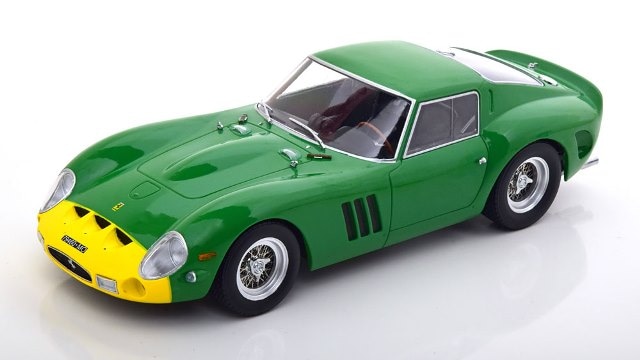  KKDC180736 KK scale 1/18 ե顼 250 GTO 1962 green/yellow with Decals